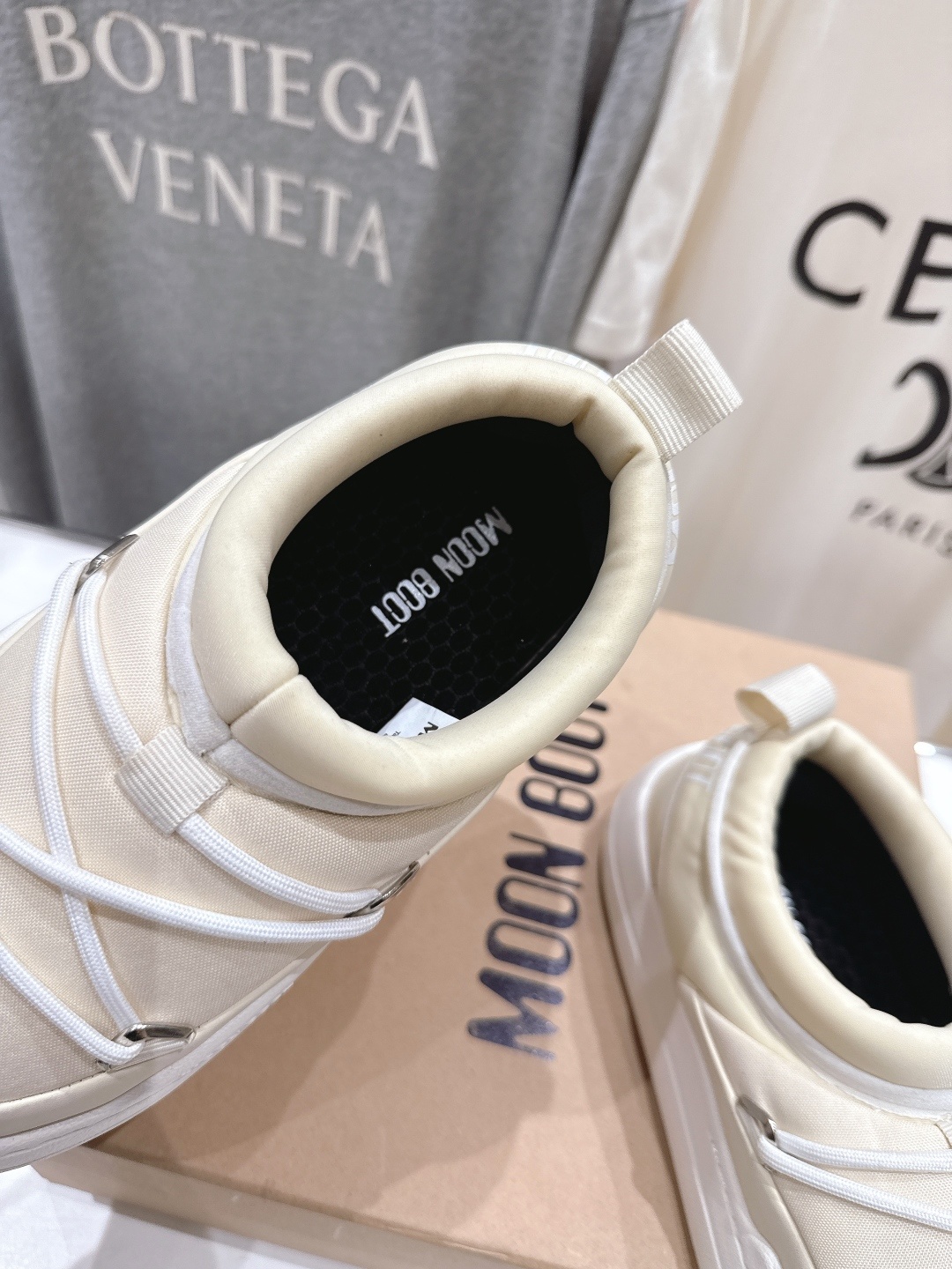 高版本出厂 MOON BOOT Park系列F036 2025ss秋冬新款一脚蹬保暖棉鞋低帮矮靴雪地靴