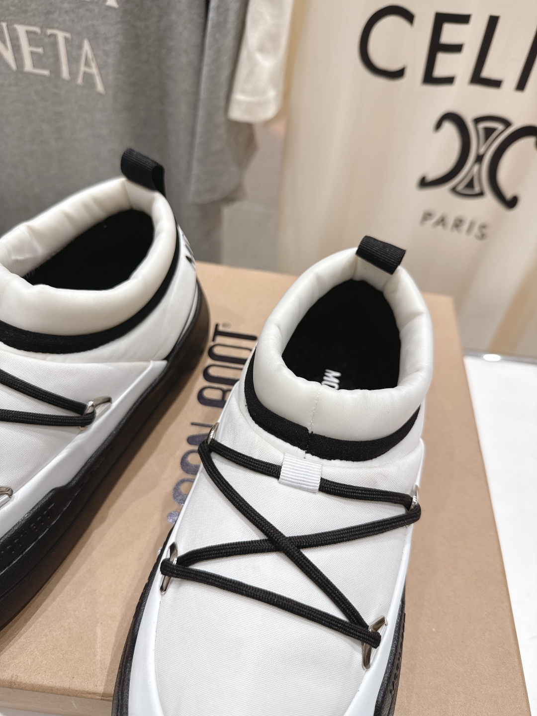 高版本出厂 MOON BOOT Park系列F036 2025ss秋冬新款一脚蹬保暖棉鞋低帮矮靴雪地靴