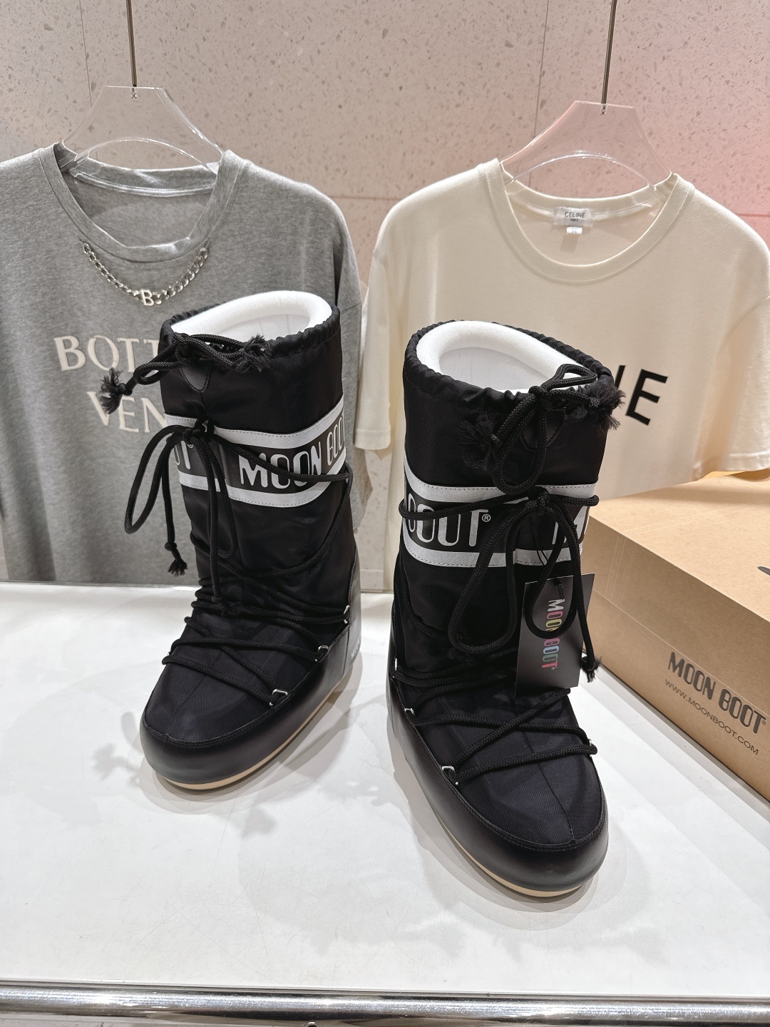 高版本出厂 Moon Boot 2025ss秋冬季爆款保暖厚底雪地靴 【丑萌月亮雪地靴】忘了UGG吧,时