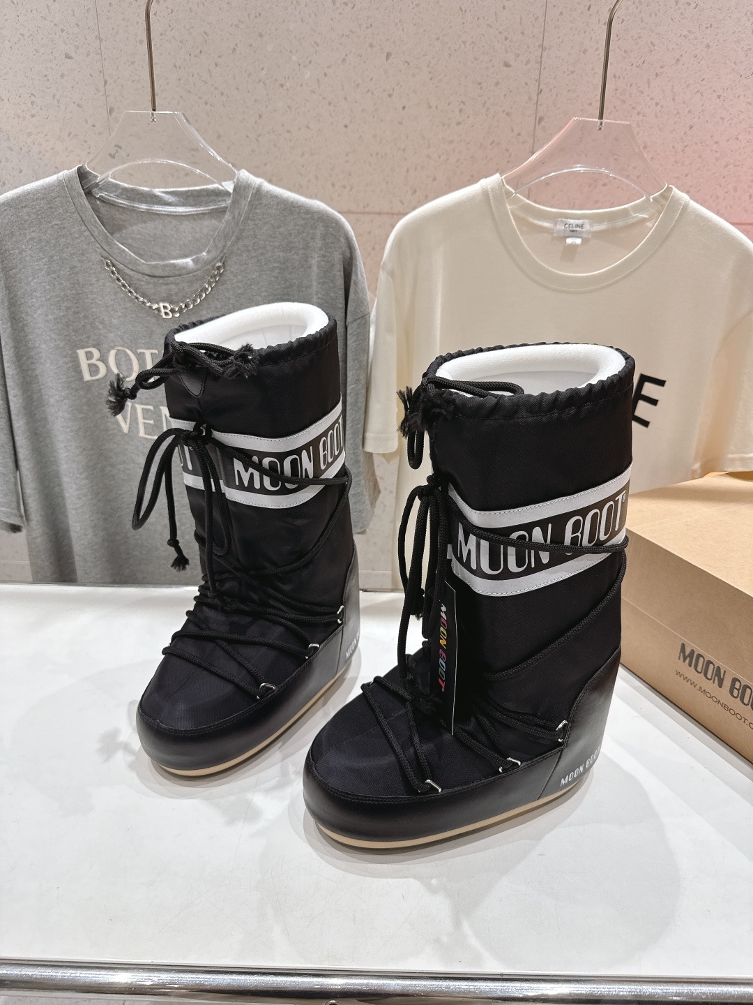 高版本出厂 Moon Boot 2025ss秋冬季爆款保暖厚底雪地靴 【丑萌月亮雪地靴】忘了UGG吧,时