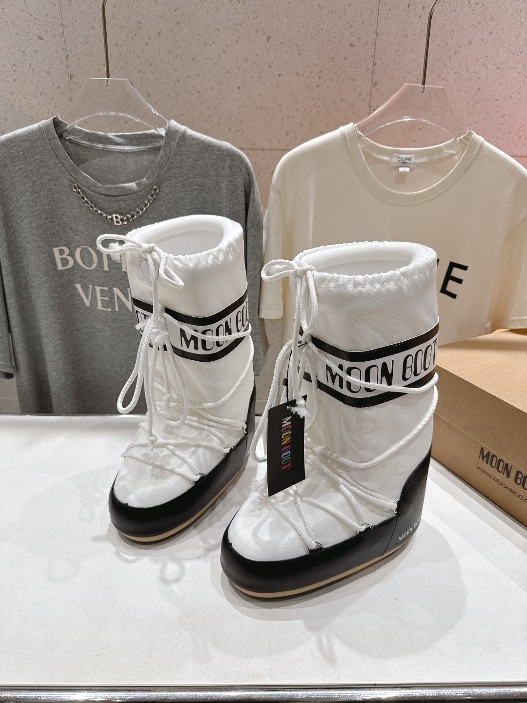 高版本出厂 Moon Boot 2025ss秋冬季爆款保暖厚底雪地靴 【丑萌月亮雪地靴】忘了UGG吧,时