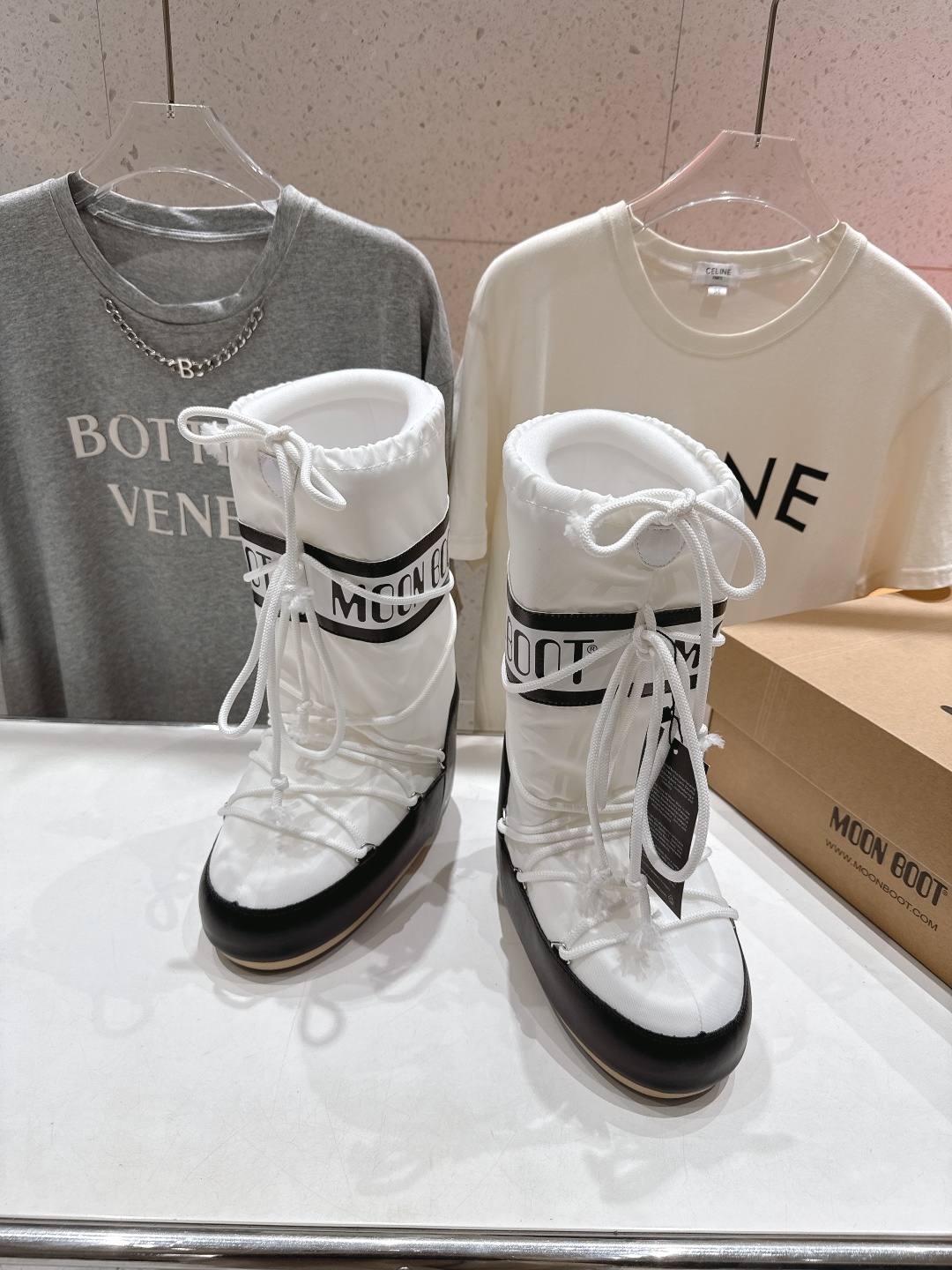 高版本出厂 Moon Boot 2025ss秋冬季爆款保暖厚底雪地靴 【丑萌月亮雪地靴】忘了UGG吧,时