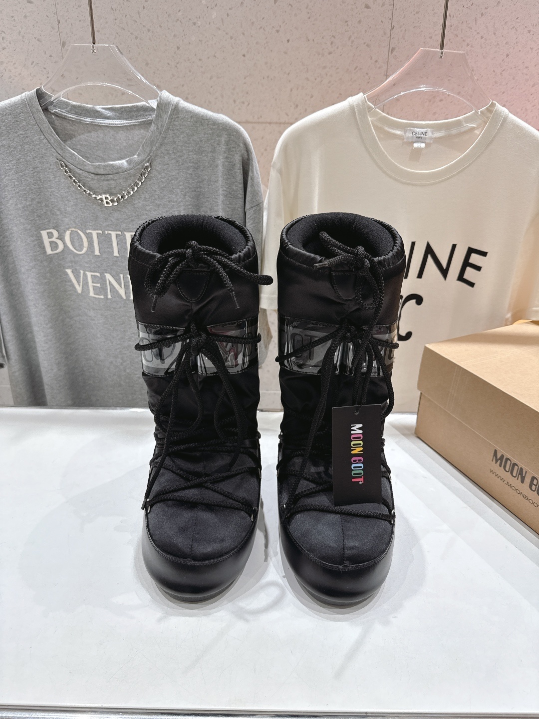 高版本出厂 Moon Boot 2025ss秋冬季爆款保暖厚底雪地靴 【丑萌月亮雪地靴】忘了UGG吧,时