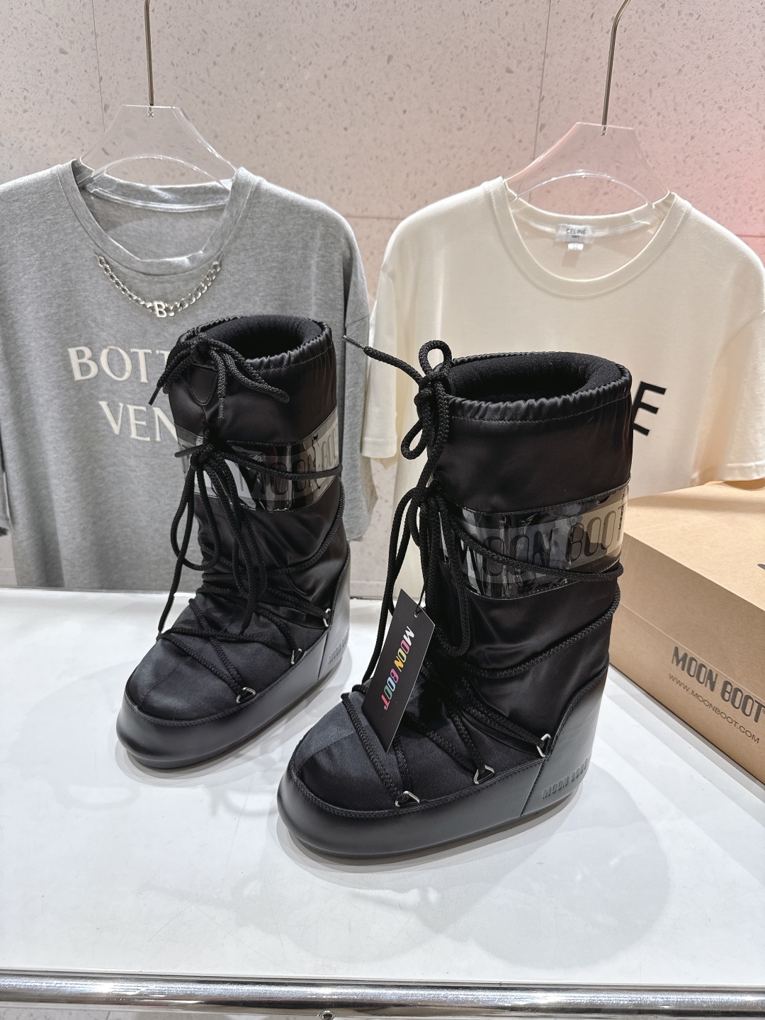 高版本出厂 Moon Boot 2025ss秋冬季爆款保暖厚底雪地靴 【丑萌月亮雪地靴】忘了UGG吧,时