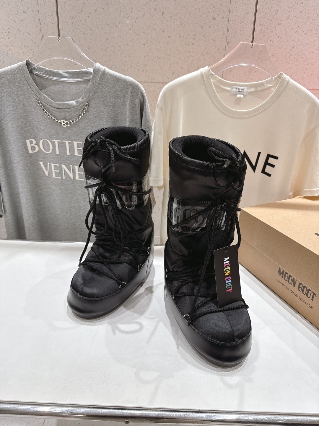 高版本出厂 Moon Boot 2025ss秋冬季爆款保暖厚底雪地靴 【丑萌月亮雪地靴】忘了UGG吧,时