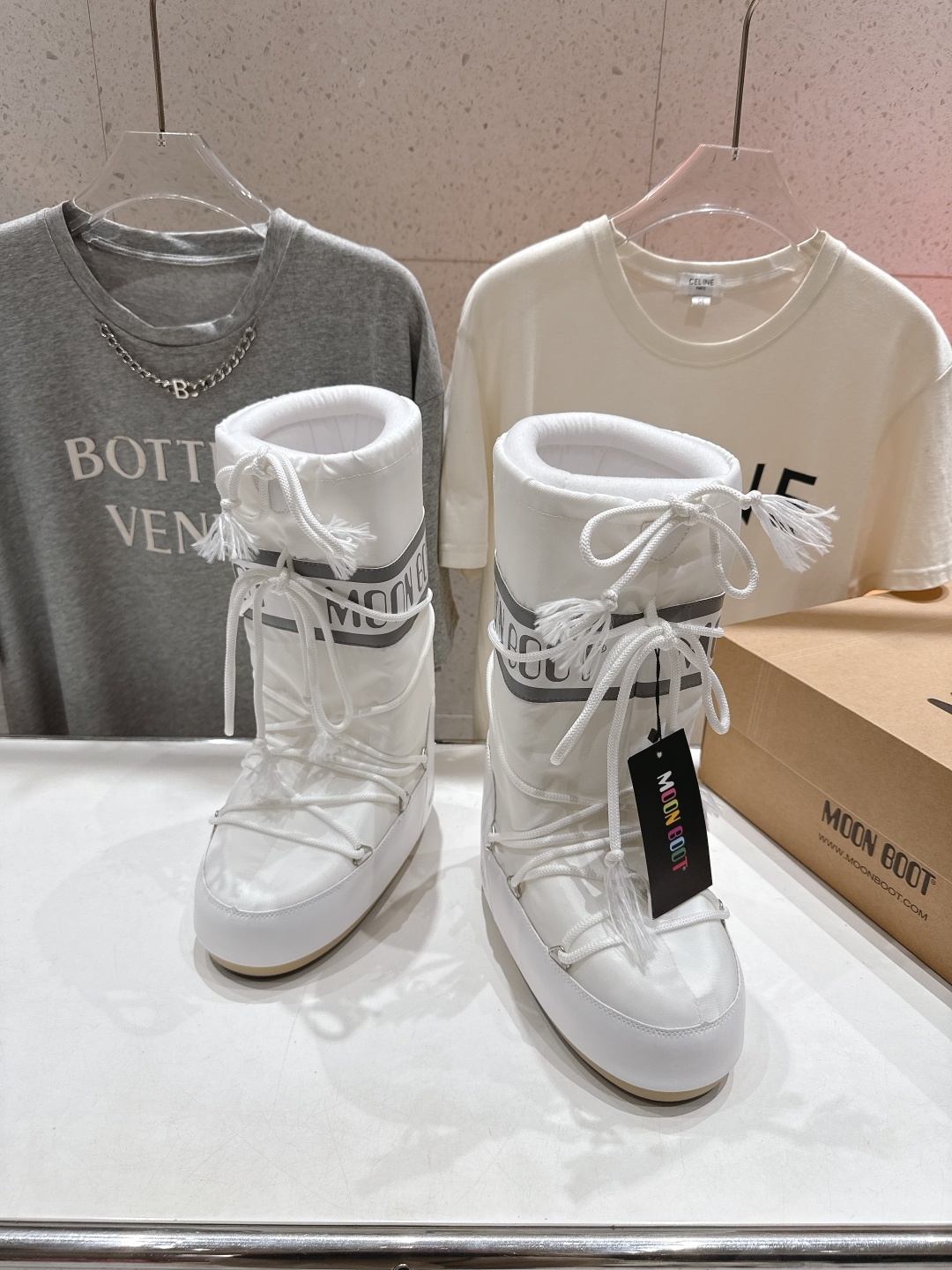 高版本出厂 Moon Boot 2025ss秋冬季爆款保暖厚底雪地靴 【丑萌月亮雪地靴】忘了UGG吧,时