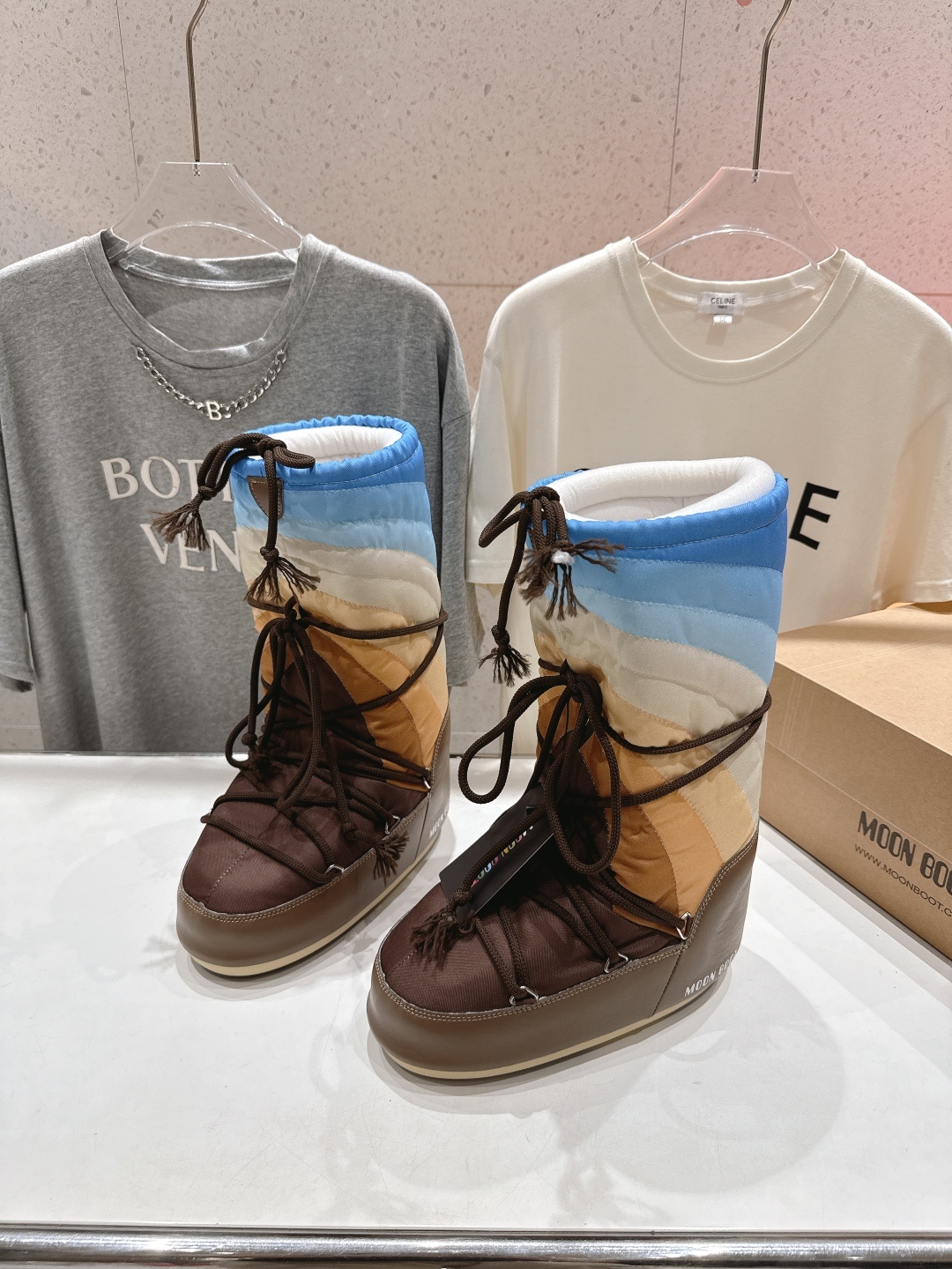 高版本出厂 Moon Boot 2025ss秋冬季爆款保暖厚底雪地靴 【丑萌月亮雪地靴】忘了UGG吧,时