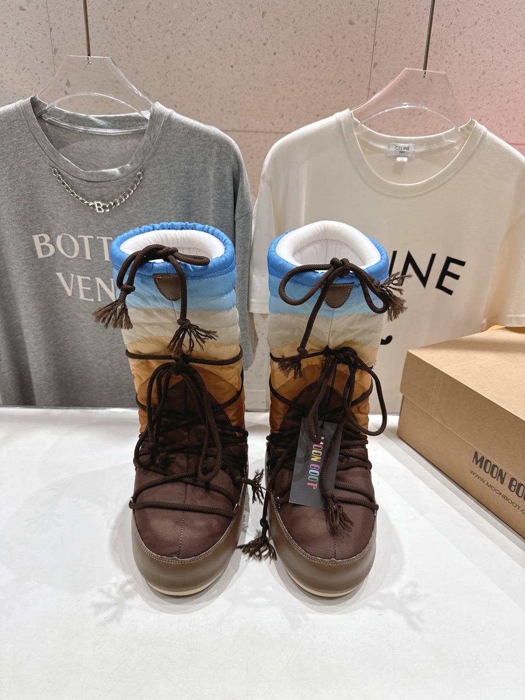 高版本出厂 Moon Boot 2025ss秋冬季爆款保暖厚底雪地靴 【丑萌月亮雪地靴】忘了UGG吧,时