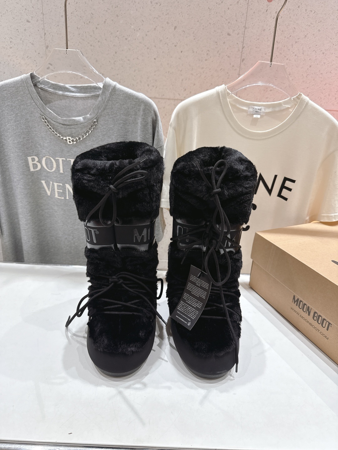 高版本出厂 Moon Boot 2025ss秋冬季爆款保暖厚底雪地靴 【丑萌月亮雪地靴】忘了UGG吧,时