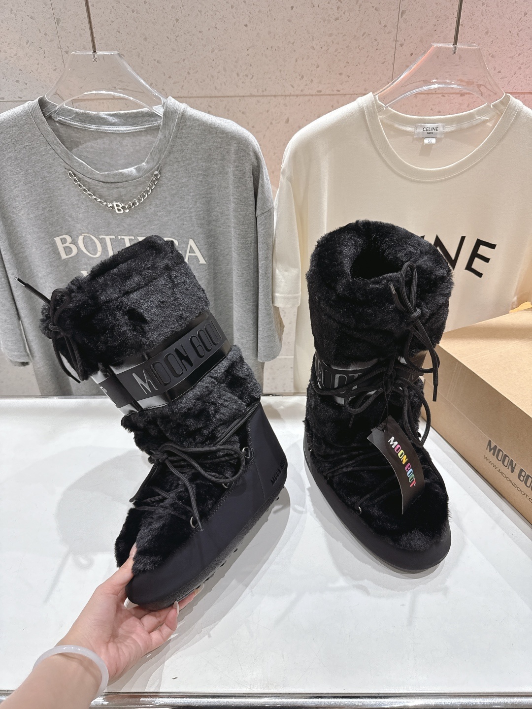 高版本出厂 Moon Boot 2025ss秋冬季爆款保暖厚底雪地靴 【丑萌月亮雪地靴】忘了UGG吧,时