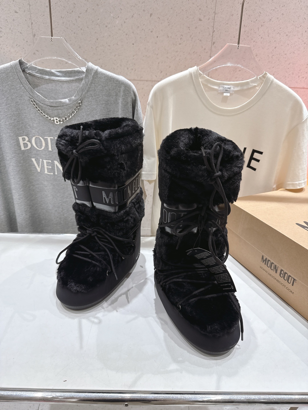 高版本出厂 Moon Boot 2025ss秋冬季爆款保暖厚底雪地靴 【丑萌月亮雪地靴】忘了UGG吧,时