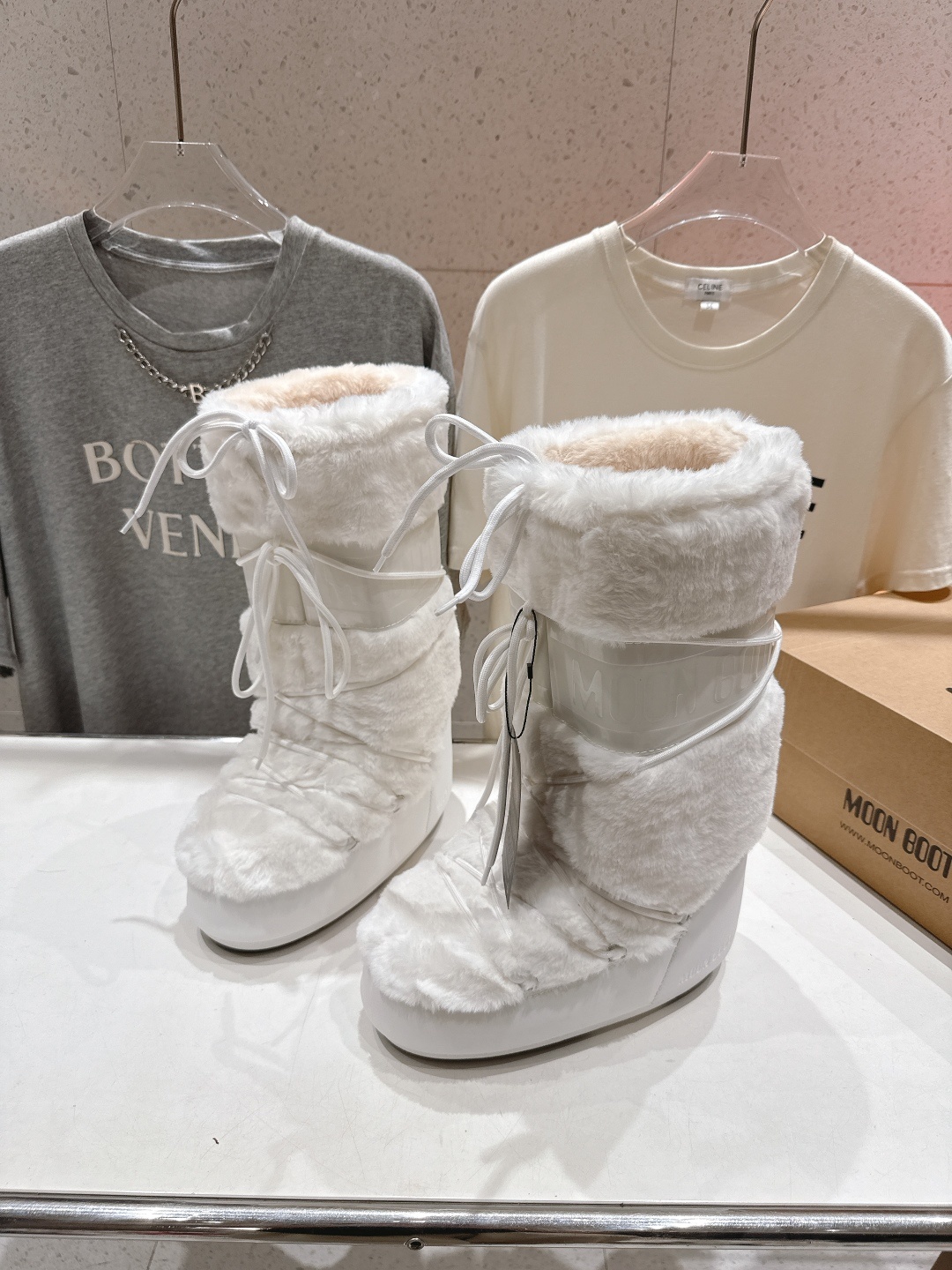 高版本出厂 Moon Boot 2025ss秋冬季爆款保暖厚底雪地靴 【丑萌月亮雪地靴】忘了UGG吧,时