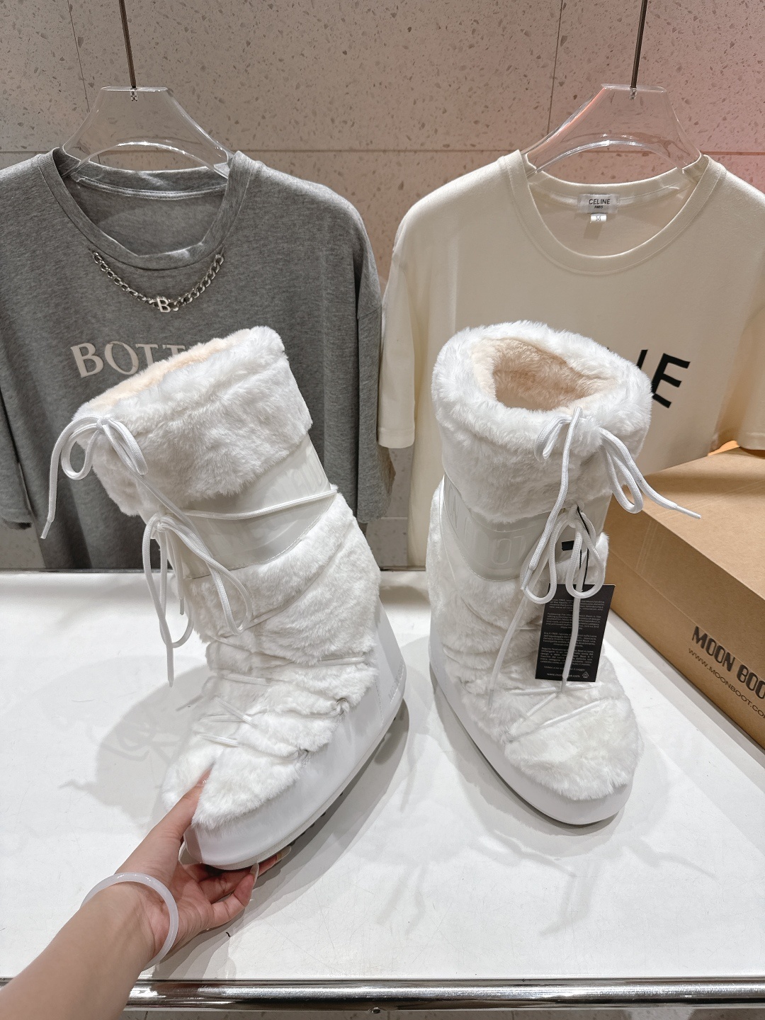 高版本出厂 Moon Boot 2025ss秋冬季爆款保暖厚底雪地靴 【丑萌月亮雪地靴】忘了UGG吧,时