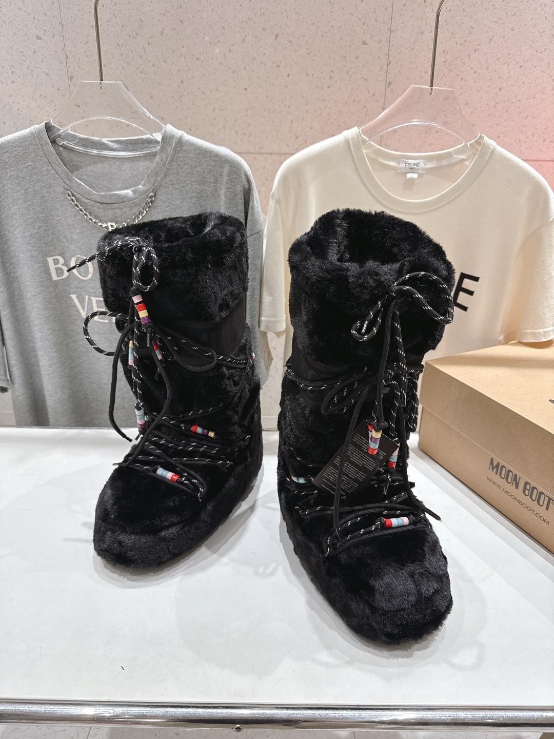 高版本出厂 Moon Boot 2025ss秋冬季爆款保暖厚底雪地靴 【丑萌月亮雪地靴】忘了UGG吧,时