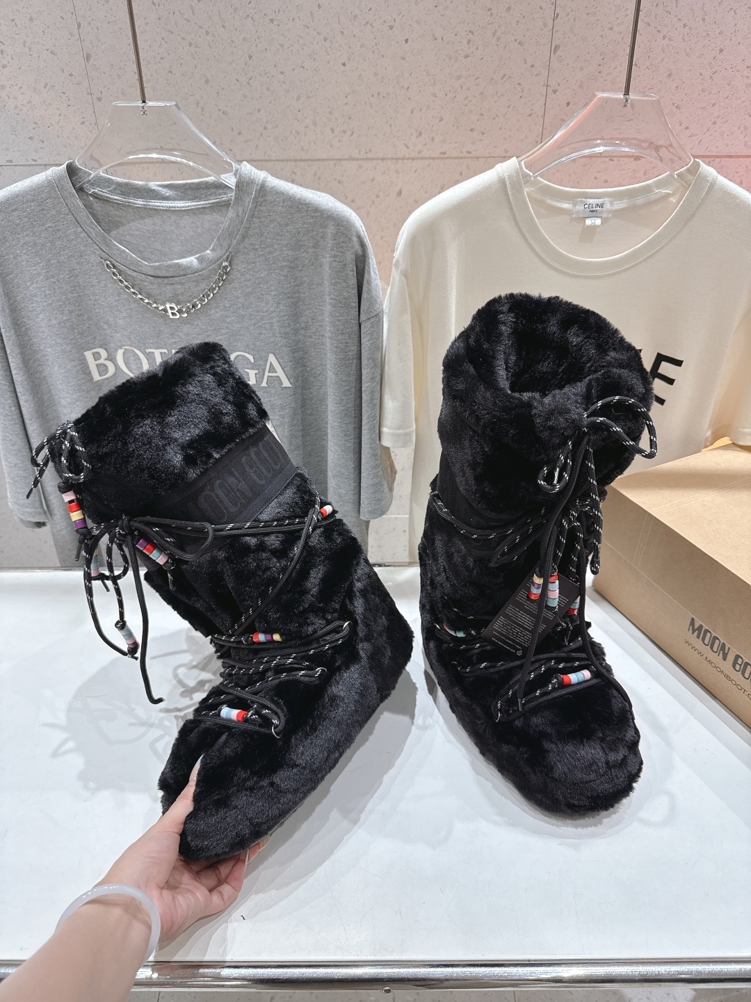 高版本出厂 Moon Boot 2025ss秋冬季爆款保暖厚底雪地靴 【丑萌月亮雪地靴】忘了UGG吧,时