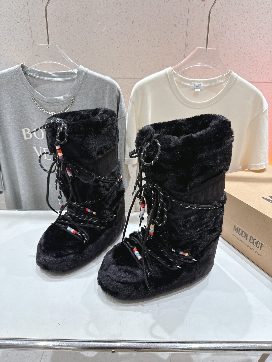 高版本出厂 Moon Boot 2025ss秋冬季爆款保暖厚底雪地靴 【丑萌月亮雪地靴】忘了UGG吧,时