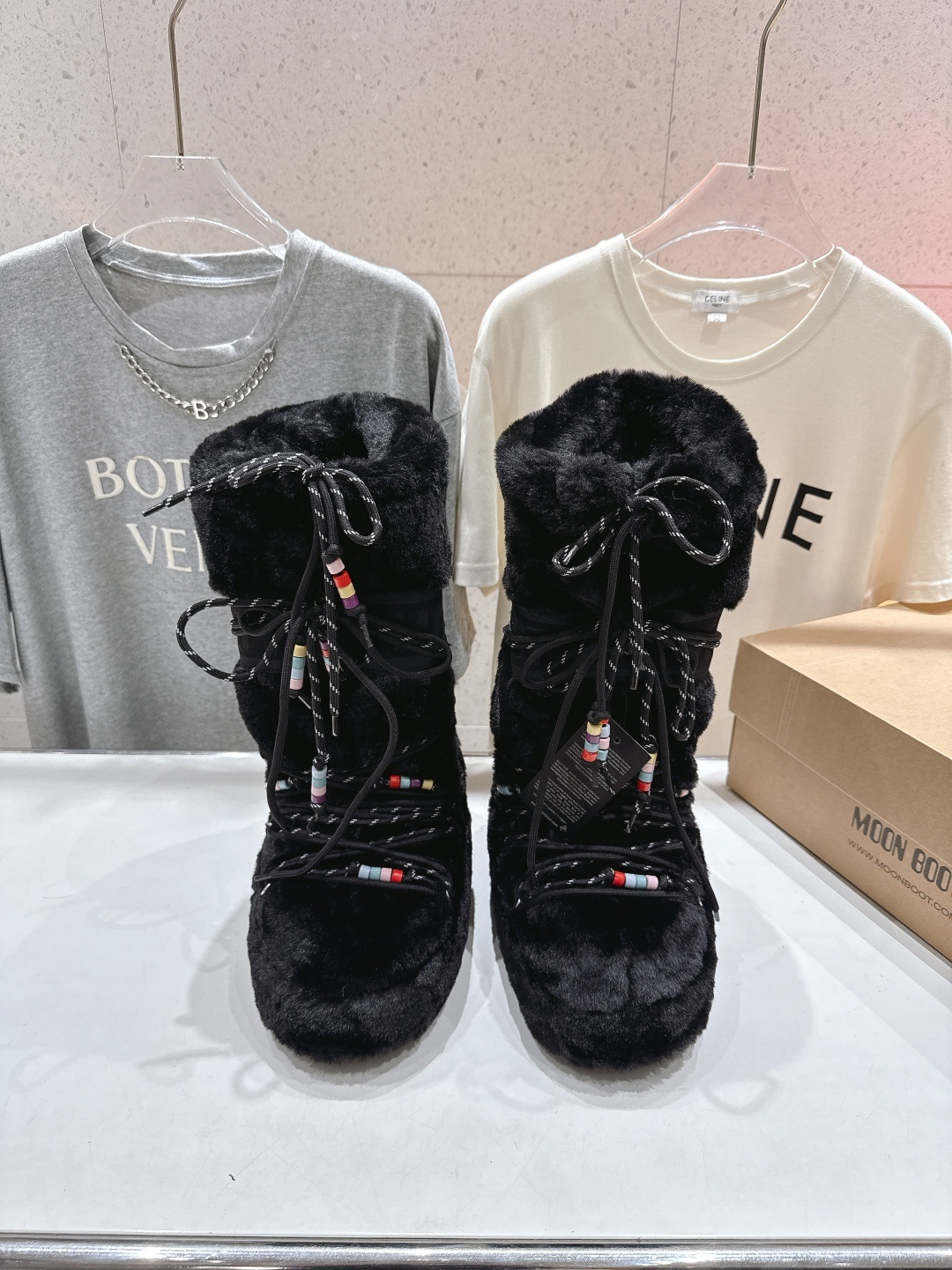 高版本出厂 Moon Boot 2025ss秋冬季爆款保暖厚底雪地靴 【丑萌月亮雪地靴】忘了UGG吧,时
