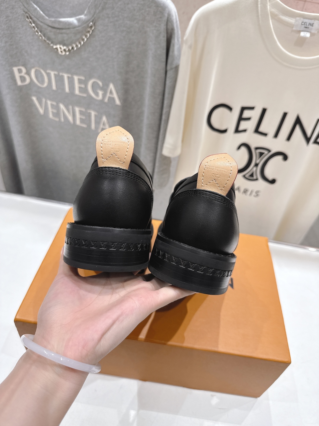 高版本出厂 情侣款 LOUIS VUITTON ss25 LV驴牌新款厚底大头鞋情侣休闲鞋乐福鞋本款 乐