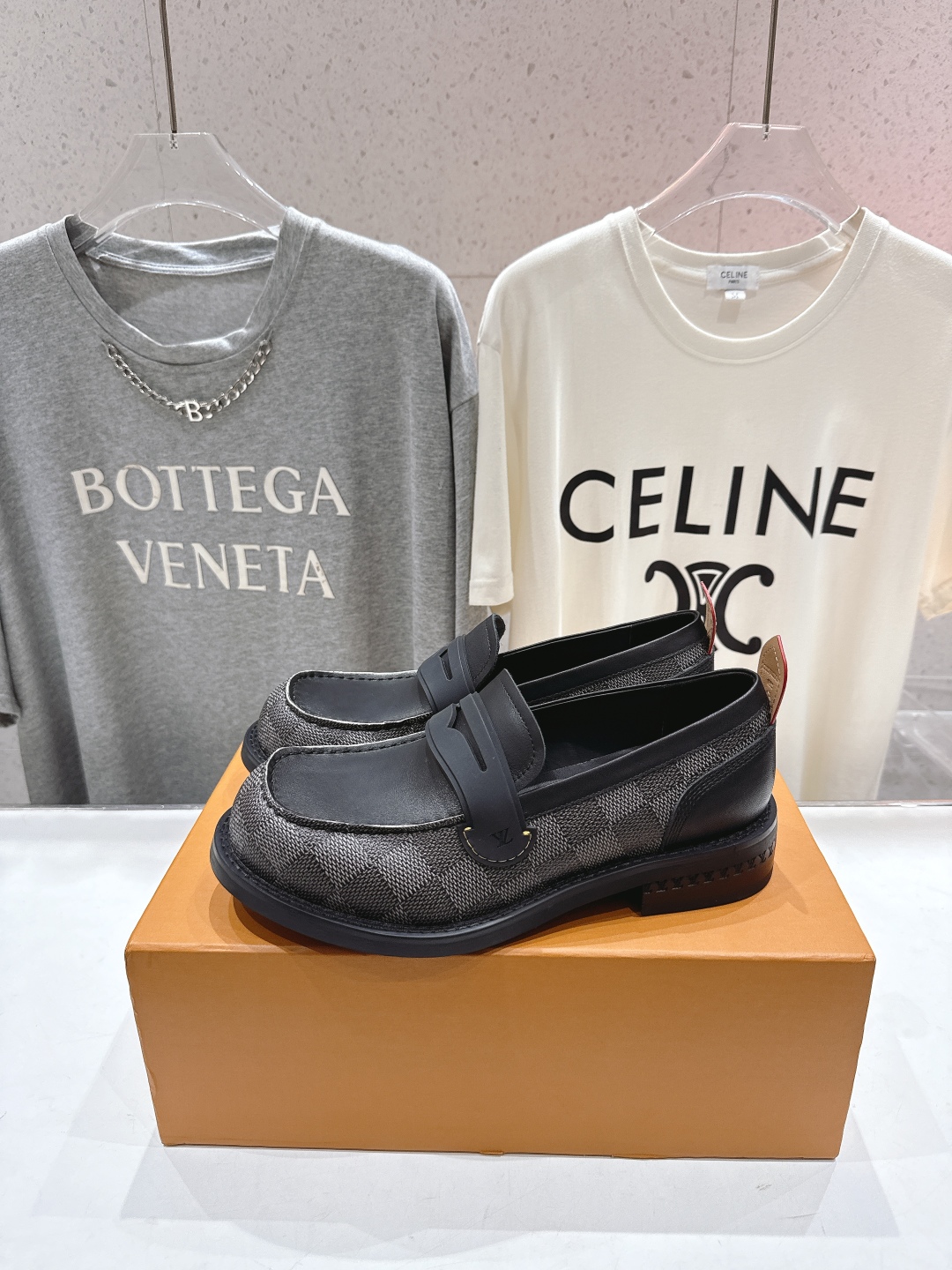 高版本出厂 情侣款 LOUIS VUITTON ss25 LV驴牌新款厚底大头鞋情侣休闲鞋乐福鞋本款 乐