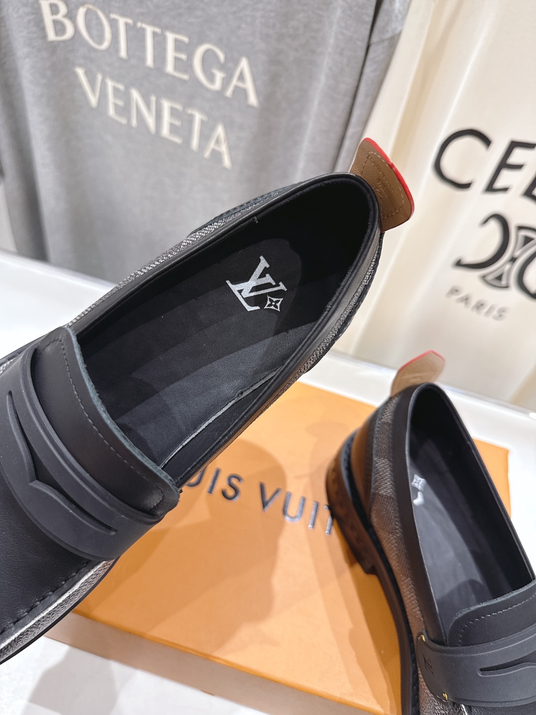 高版本出厂 情侣款 LOUIS VUITTON ss25 LV驴牌新款厚底大头鞋情侣休闲鞋乐福鞋本款 乐