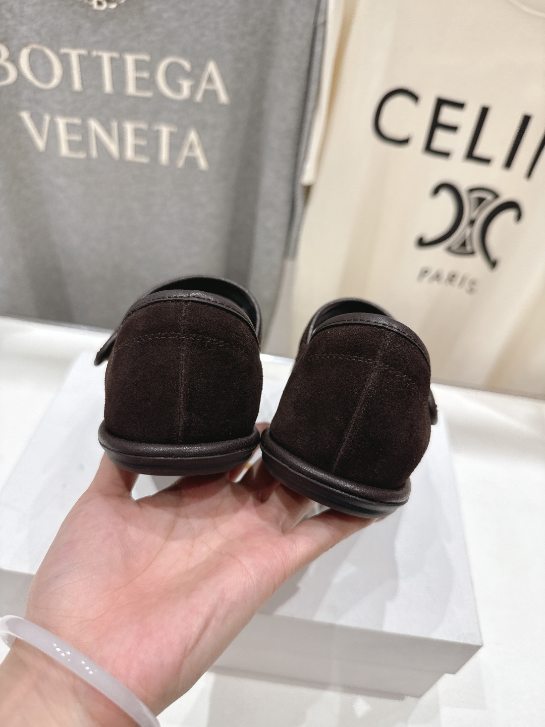 高版本出厂 The Row 2025ss新品爆款平底玛丽珍乐福鞋一脚蹬单鞋复古穆勒鞋非常舒服的一款平底鞋