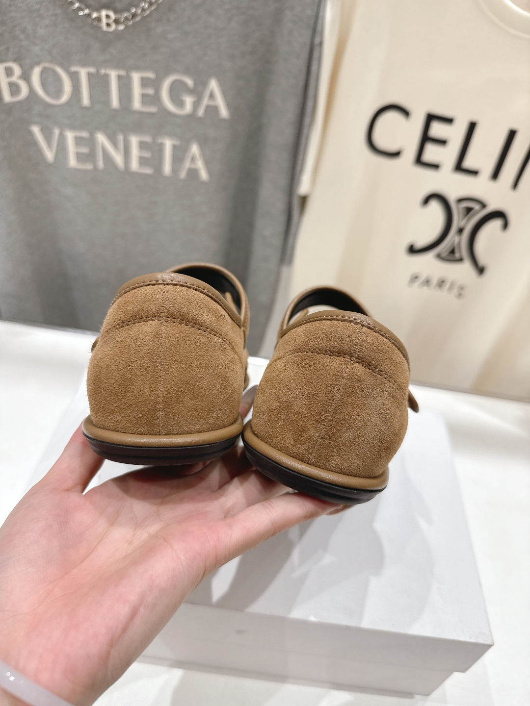 高版本出厂 The Row 2025ss新品爆款平底玛丽珍乐福鞋一脚蹬单鞋复古穆勒鞋非常舒服的一款平底鞋