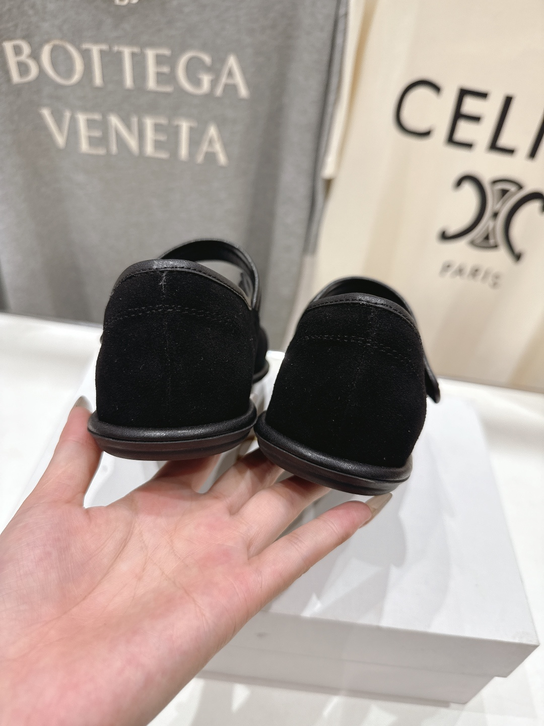 高版本出厂 The Row 2025ss新品爆款平底玛丽珍乐福鞋一脚蹬单鞋复古穆勒鞋非常舒服的一款平底鞋