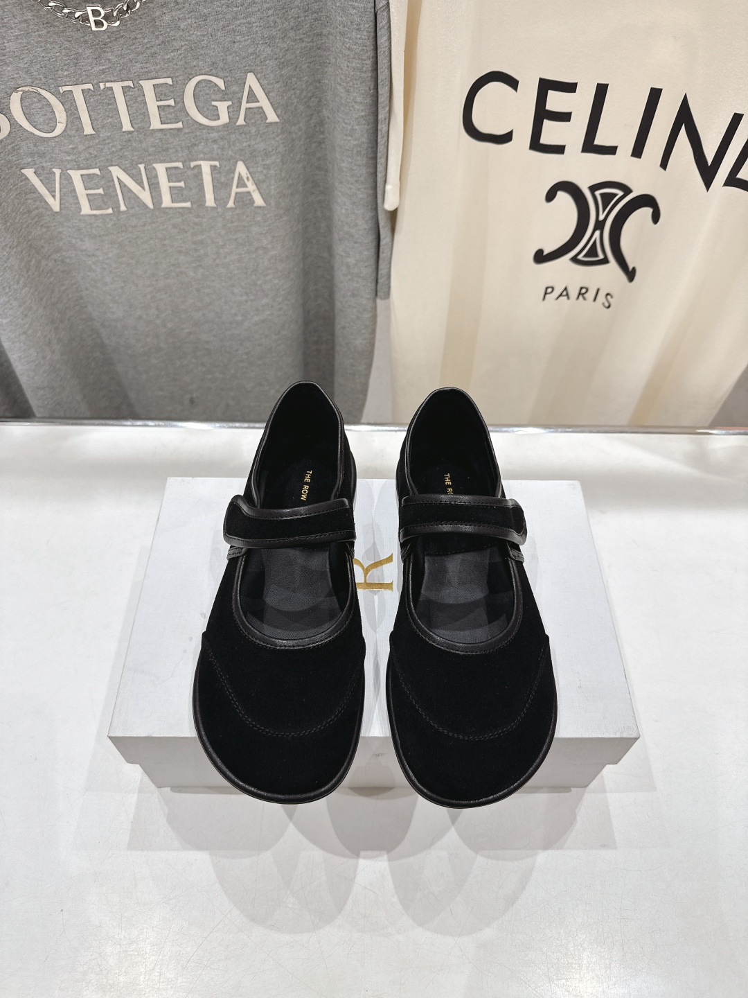 高版本出厂 The Row 2025ss新品爆款平底玛丽珍乐福鞋一脚蹬单鞋复古穆勒鞋非常舒服的一款平底鞋