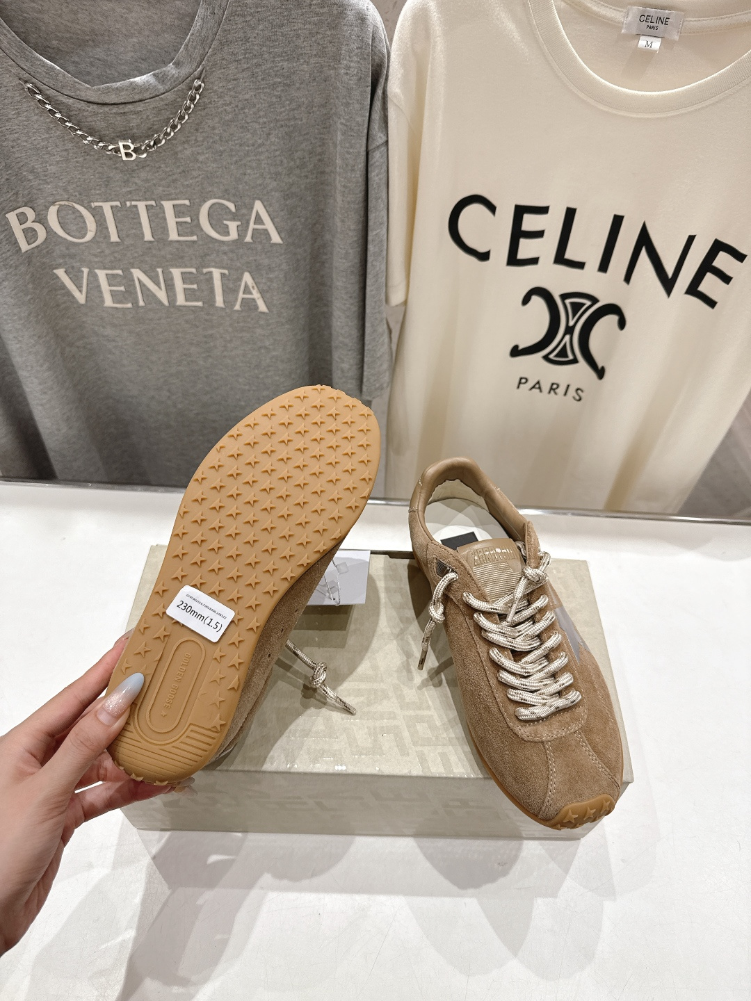 高版本出厂 情侣款 GGDB Golden Goose F028 2025ss马拉松系列暴走鞋平底阿甘鞋