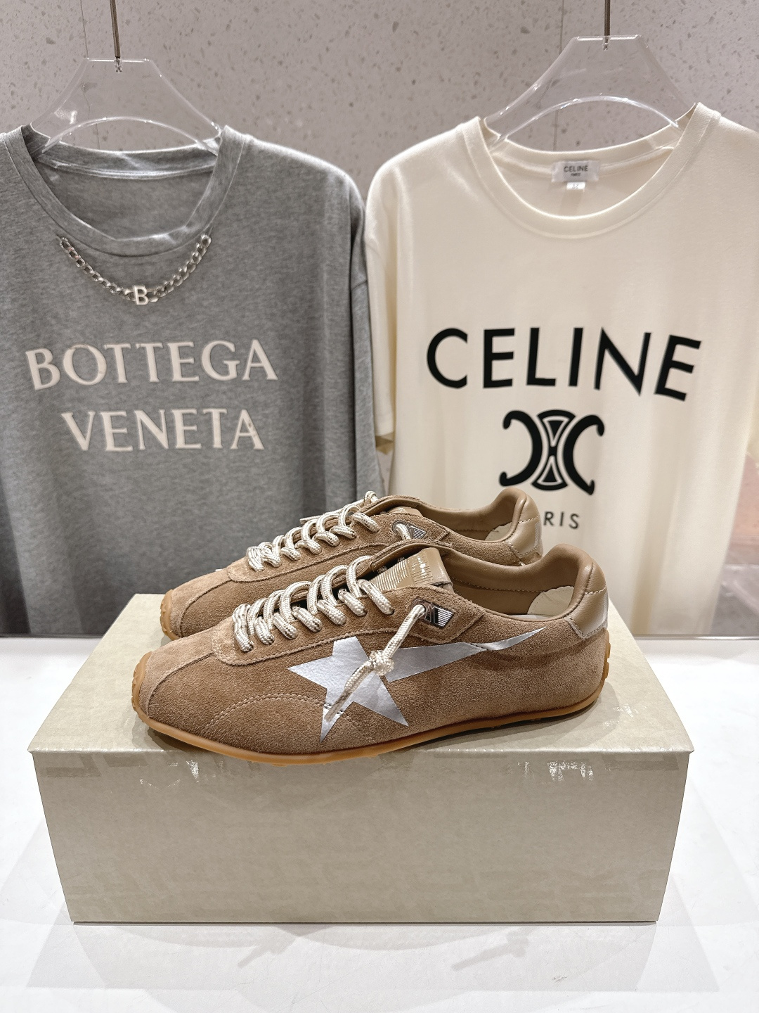 高版本出厂 情侣款 GGDB Golden Goose F028 2025ss马拉松系列暴走鞋平底阿甘鞋