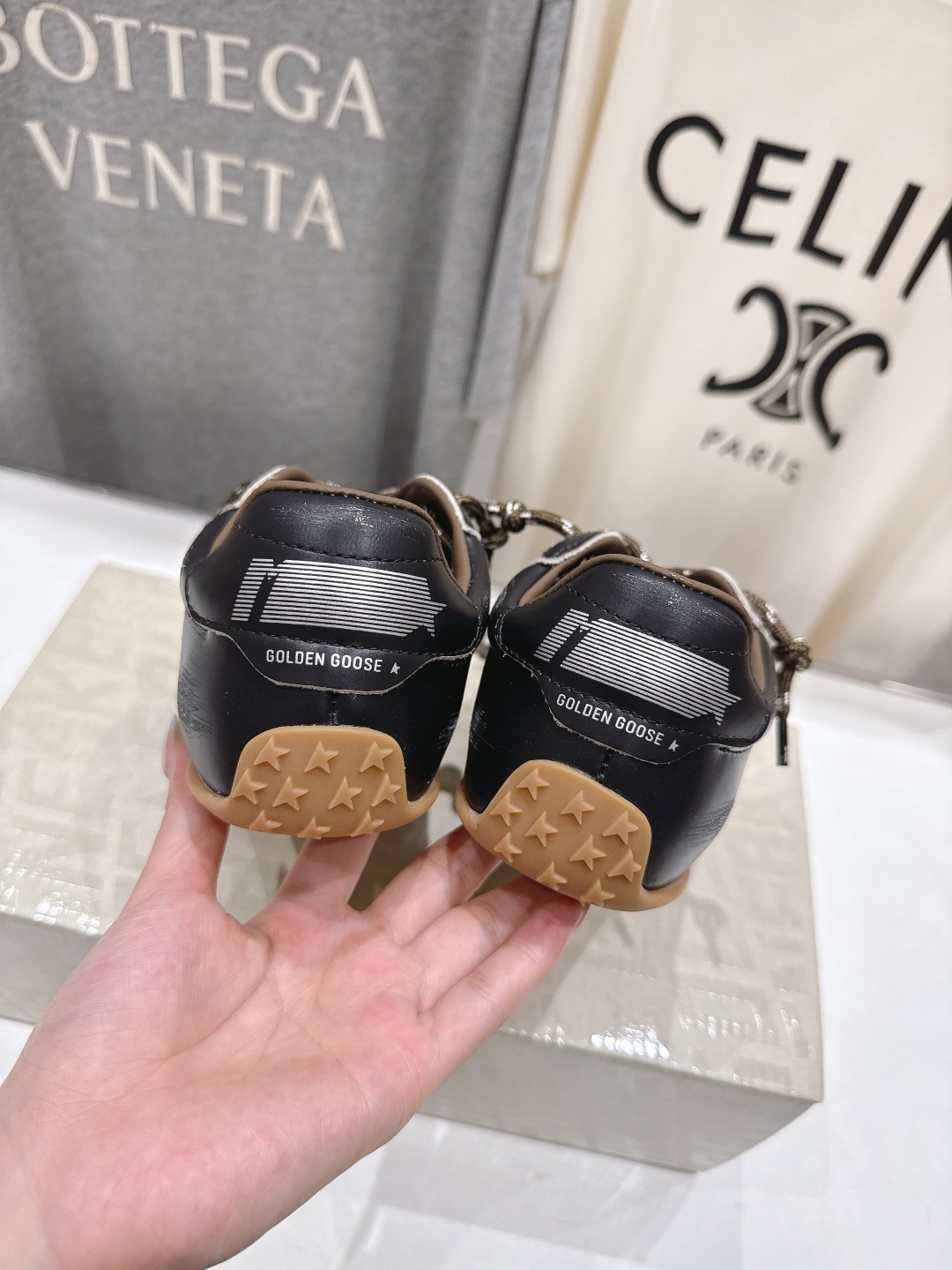 高版本出厂 情侣款 GGDB Golden Goose F028 2025ss马拉松系列暴走鞋平底阿甘鞋