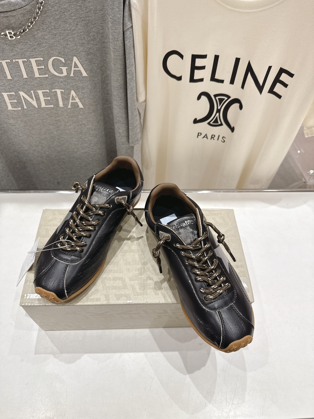 高版本出厂 情侣款 GGDB Golden Goose F028 2025ss马拉松系列暴走鞋平底阿甘鞋