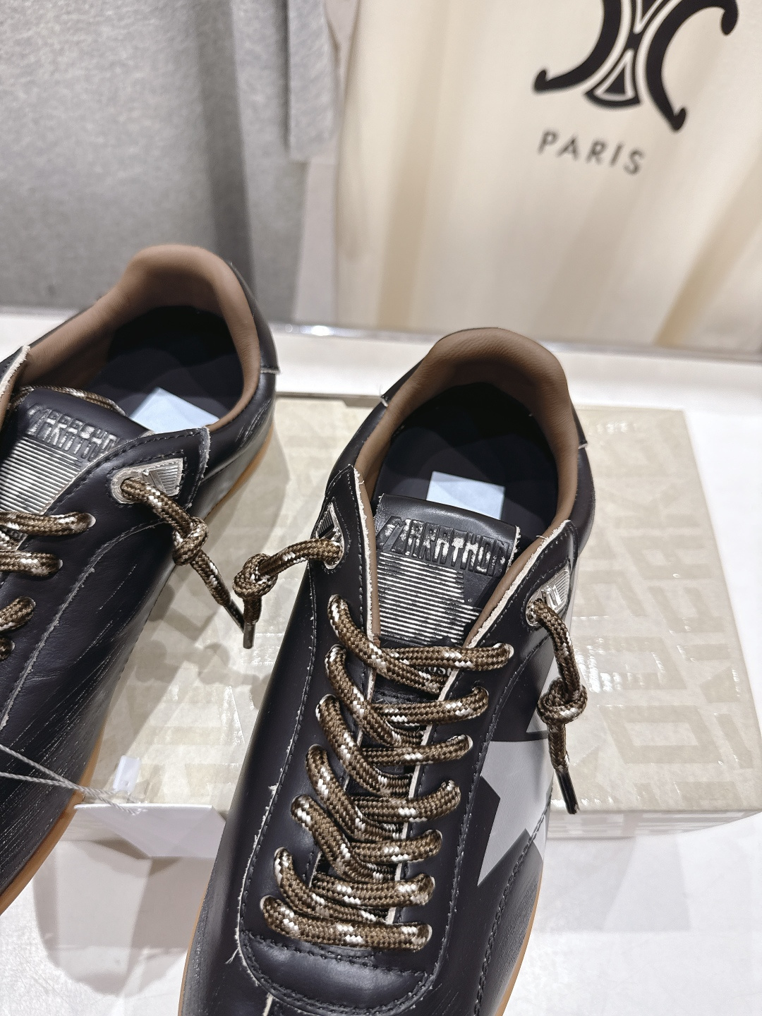 高版本出厂 情侣款 GGDB Golden Goose F028 2025ss马拉松系列暴走鞋平底阿甘鞋