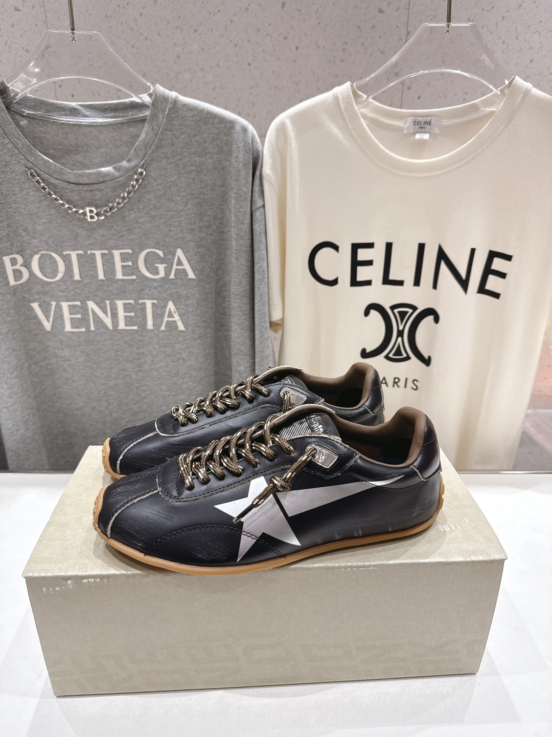 高版本出厂 情侣款 GGDB Golden Goose F028 2025ss马拉松系列暴走鞋平底阿甘鞋