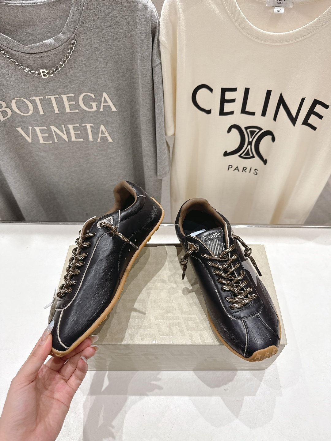 高版本出厂 情侣款 GGDB Golden Goose F028 2025ss马拉松系列暴走鞋平底阿甘鞋