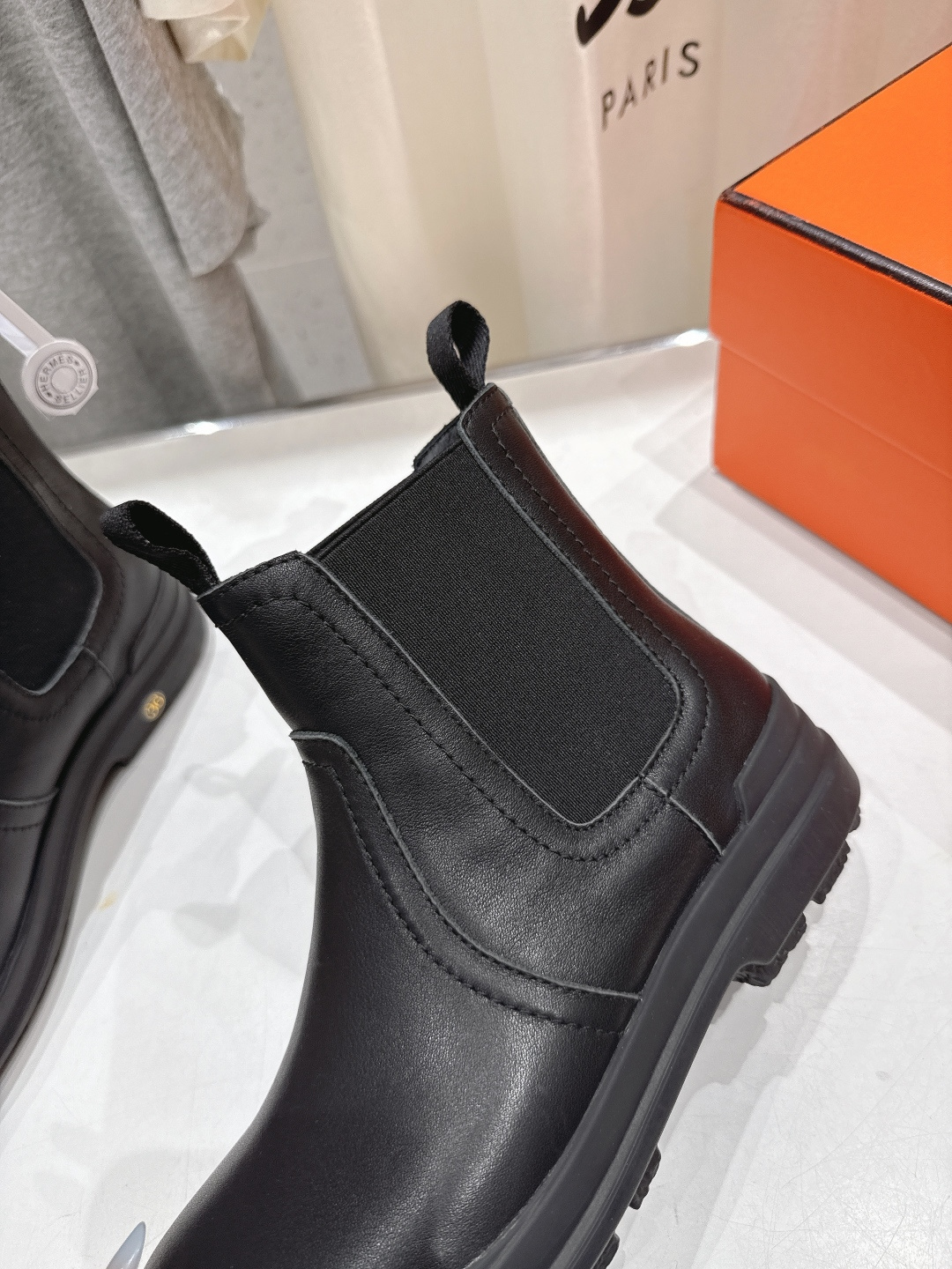 高版本出厂 Hermes 爱马仕F058 25ss new H家2025ss新款秋冬切尔西短靴鞋型很好看