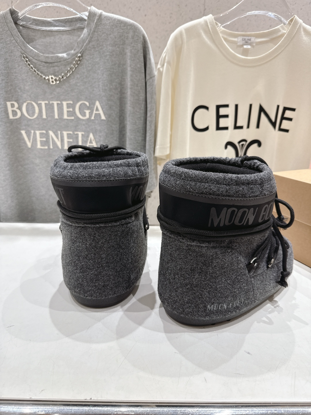 高版本出厂 Moon Boot F060 2025ss秋冬季爆款保暖厚底雪地靴 【丑萌月亮雪地靴】忘了U