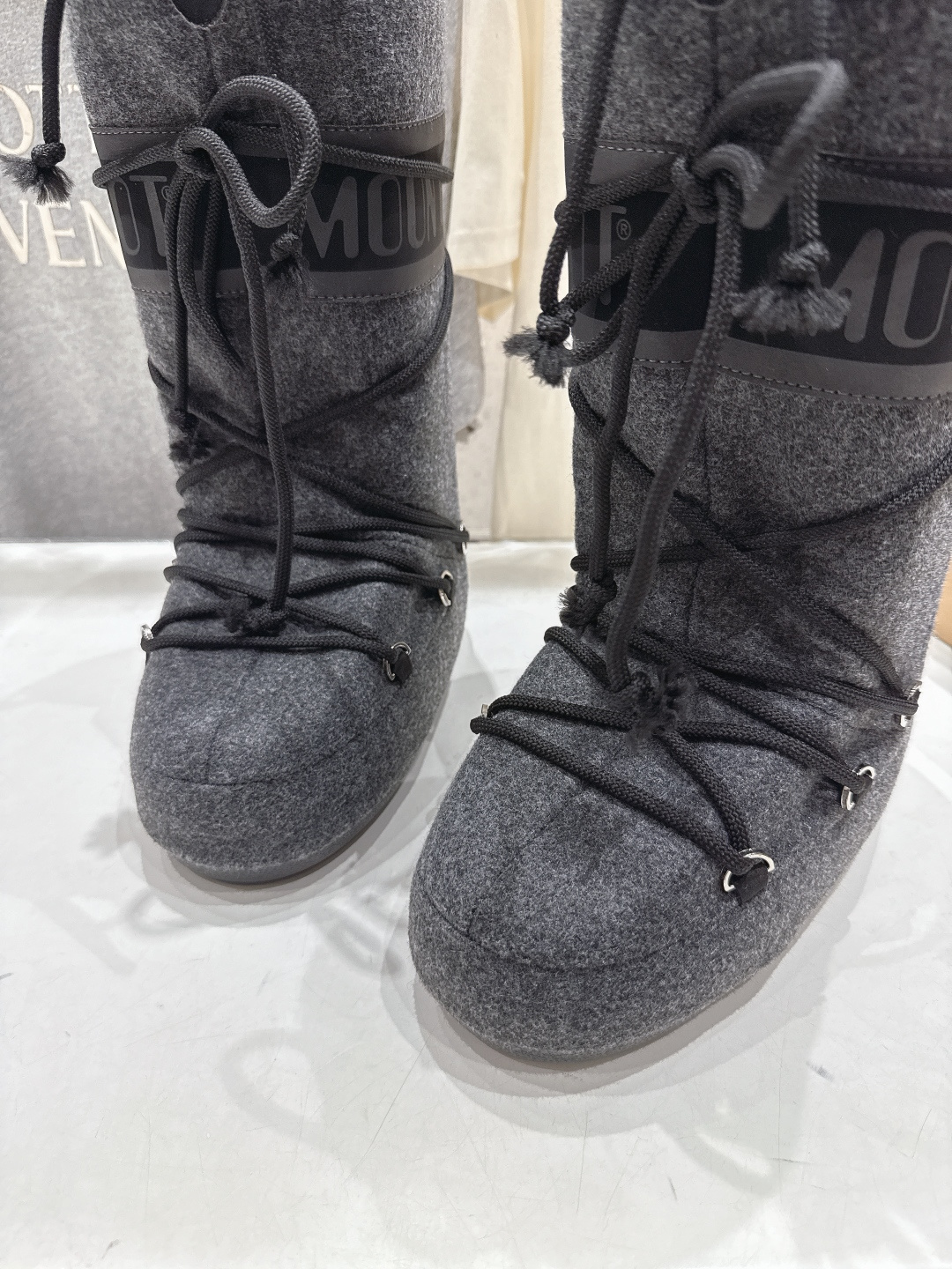 高版本出厂 Moon Boot F060 2025ss秋冬季爆款保暖厚底雪地靴 【丑萌月亮雪地靴】忘了U