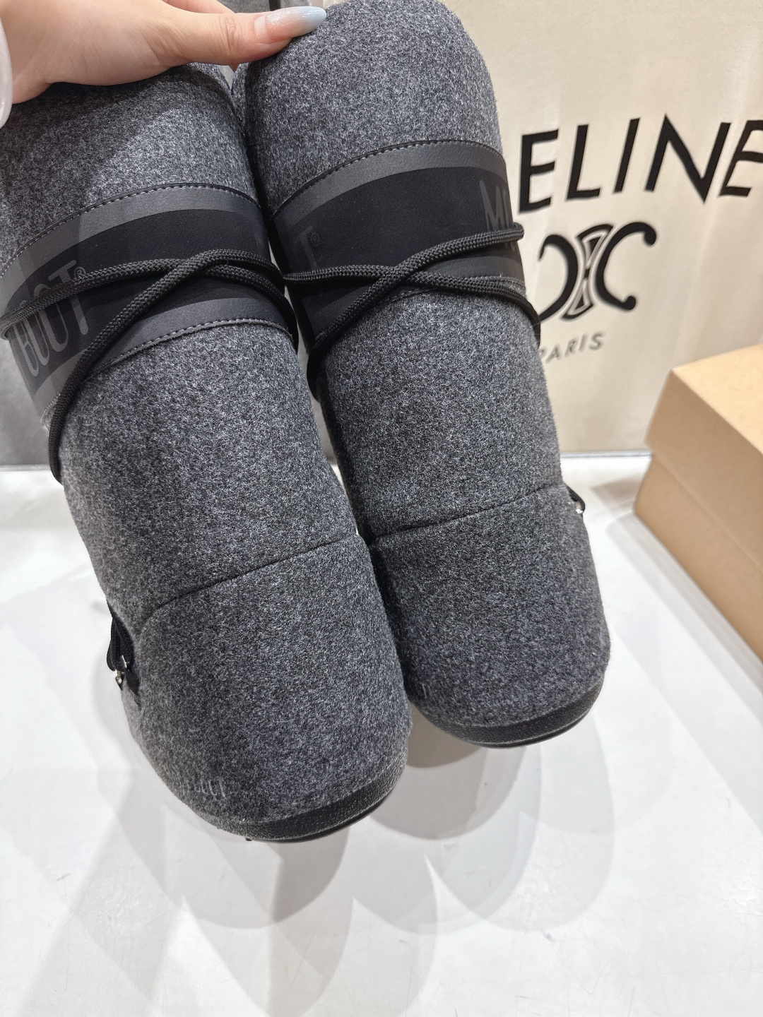 高版本出厂 Moon Boot F060 2025ss秋冬季爆款保暖厚底雪地靴 【丑萌月亮雪地靴】忘了U