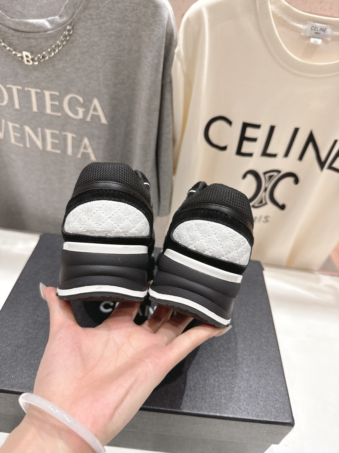 高版本出厂 Chane*香奈儿F015 小香 2025ss新款系带熊猫鞋休闲鞋小白鞋运动鞋 饼干鞋顶级版