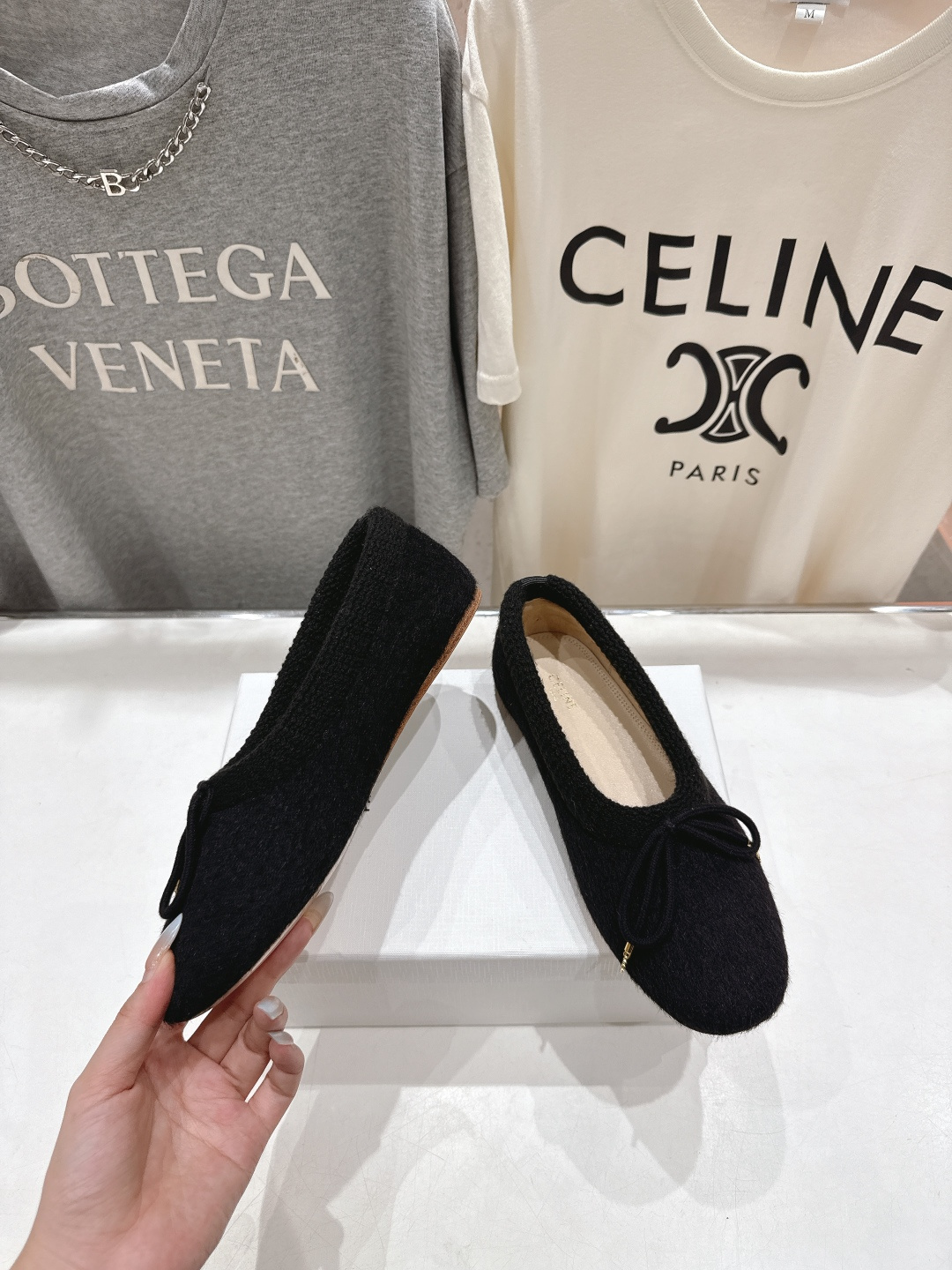 高版本出厂 CELINE*赛琳F018 2025ss新款玛丽珍平底乐福鞋单鞋网红爆款来袭！各大网红抢先体