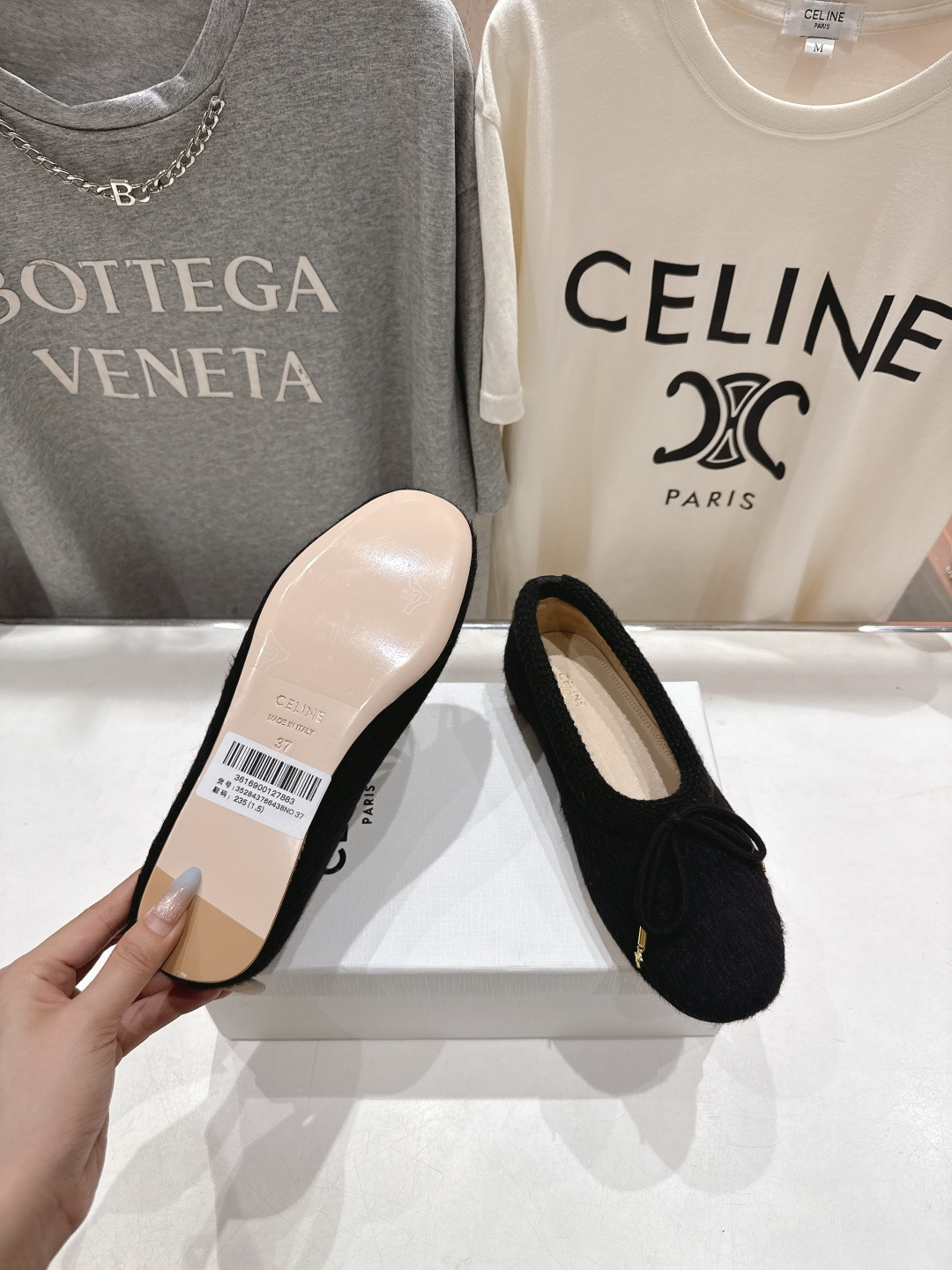 高版本出厂 CELINE*赛琳F018 2025ss新款玛丽珍平底乐福鞋单鞋网红爆款来袭！各大网红抢先体