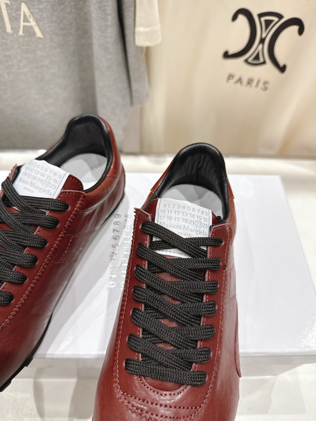 高版本出厂 MM6【Maison Martin Margiela】马吉拉2025ss平底系带德训鞋休闲鞋