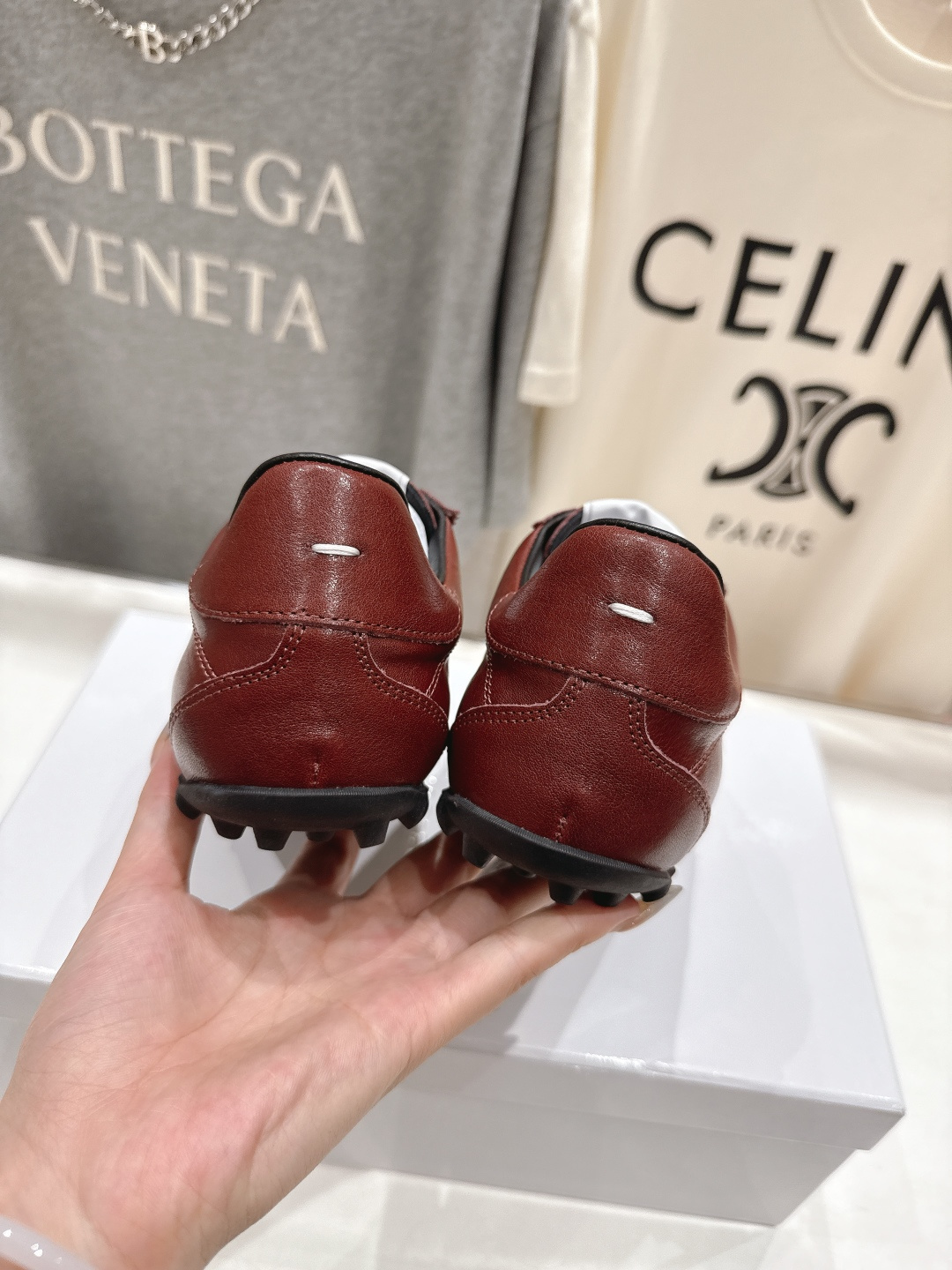 高版本出厂 MM6【Maison Martin Margiela】马吉拉2025ss平底系带德训鞋休闲鞋