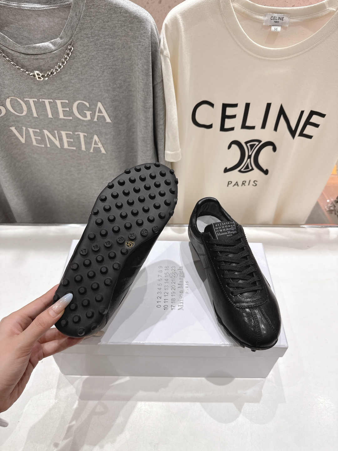 高版本出厂 MM6【Maison Martin Margiela】马吉拉2025ss平底系带德训鞋休闲鞋