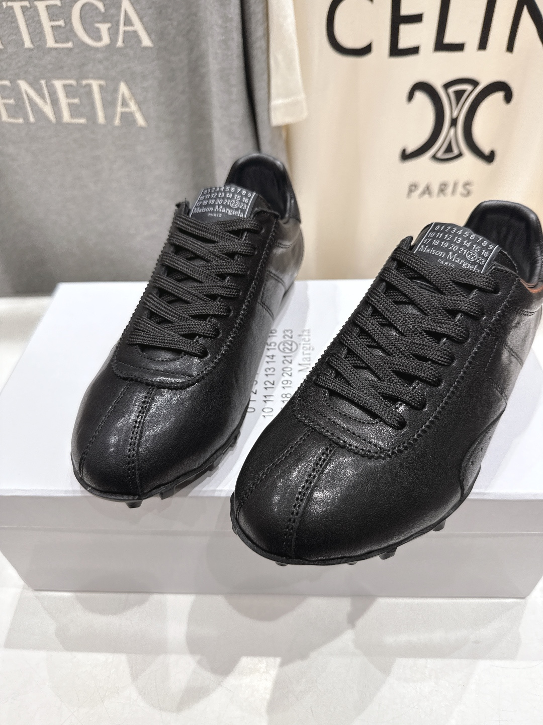 高版本出厂 MM6【Maison Martin Margiela】马吉拉2025ss平底系带德训鞋休闲鞋