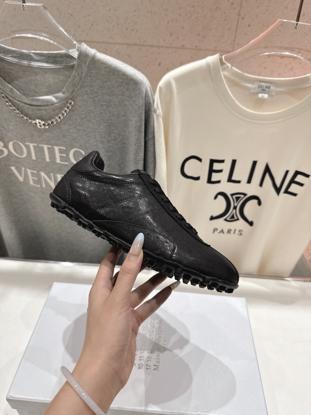 高版本出厂 MM6【Maison Martin Margiela】马吉拉2025ss平底系带德训鞋休闲鞋