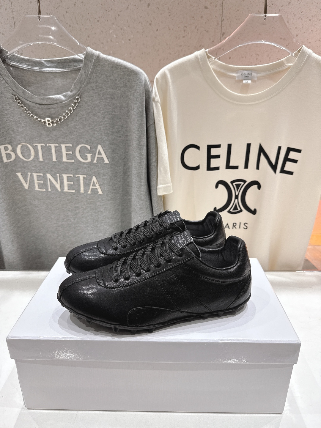 高版本出厂 MM6【Maison Martin Margiela】马吉拉2025ss平底系带德训鞋休闲鞋