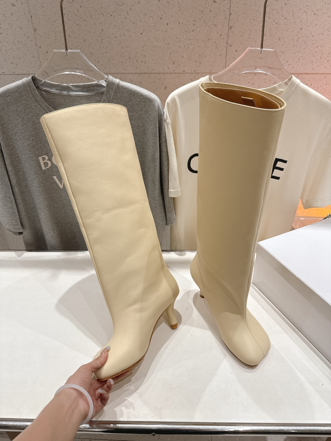 高版本出厂 MM6 马吉拉 Maison Margiela | 超有感的高跟高筒长靴👢秋冬火爆款超级有高