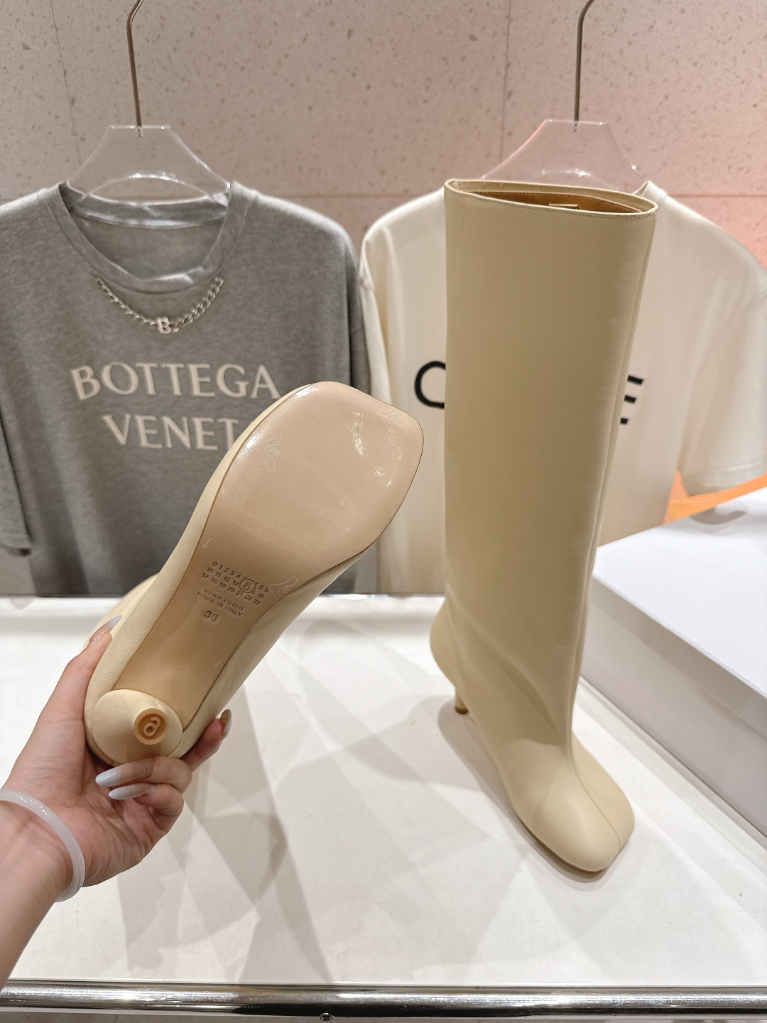 高版本出厂 MM6 马吉拉 Maison Margiela | 超有感的高跟高筒长靴👢秋冬火爆款超级有高